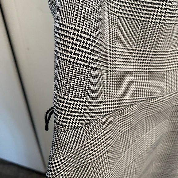 Shelby & Palmer size 12  Elegant Gray Plaid Women's Dress - Picture 7 of 7